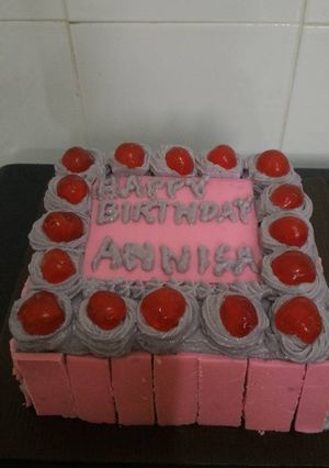 Foto resep Taro birthday cake