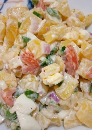 A picture of Potato salad.