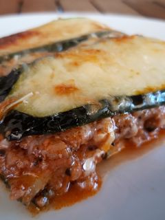 Una foto de Lasagna de calabacín y ternera