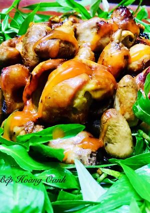 Hình của món Tim Mề Gà Nướng.