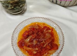 Foto resep Sanga Cabek Bawang Bombay Khas Kutai