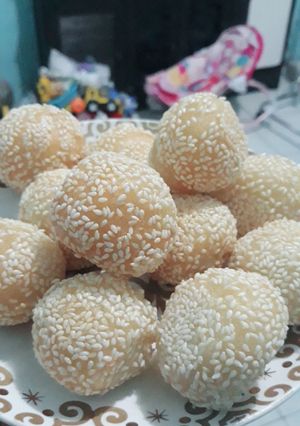 Foto resep Onde-onde wijen isi kelapa