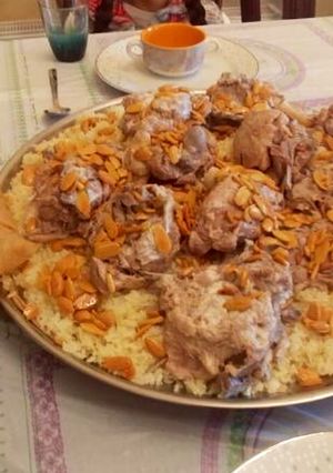 صورة لوصفة منسف