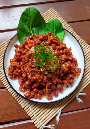 Foto resep Balado Kacang Teri Medan