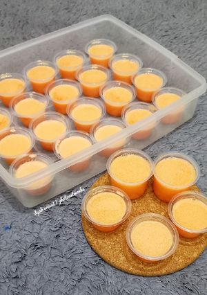 Foto resep 11. Puding agar rasa jeruk yang murah meriah untuk Jualan