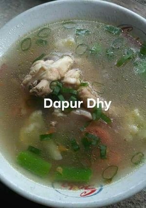 Foto resep Sup ayam kuah pedas