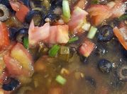 A picture of salsa dip