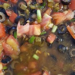 A picture of Olive Salsa Dip.