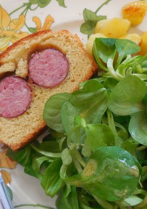 Une photo de Saucisses de Diots briochées
