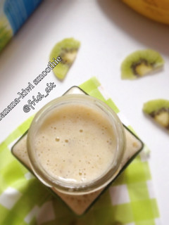 Foto resep Banana kiwi smoothie