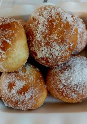 A picture of Fluffy Baked Loukoumades.