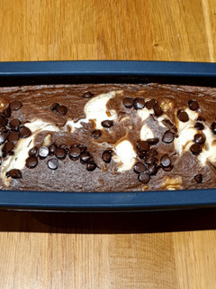Una foto de Brownie-cheesecake