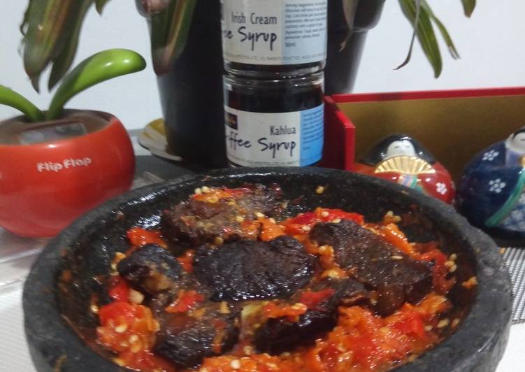 Geprek Empal Sambal Bawang Ala Dapur Saya π