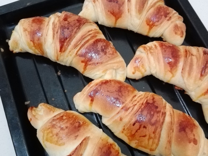 Ini dia! Resep memasak Croissant cemilan saat Umrah (metode Oles Tumpuk) jadi Mudah,simple anti bocor dijamin spesial