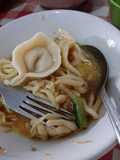 Homemade Mie Wonton