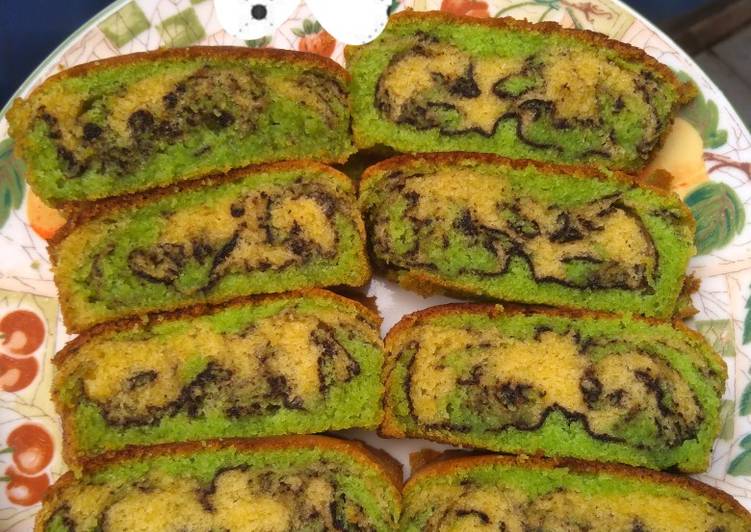 Topo map butter cake