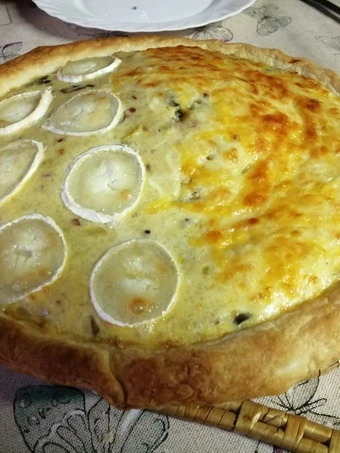Cómo Hacer Quiche de coliflor, champiñón y jamón  que Delicioso