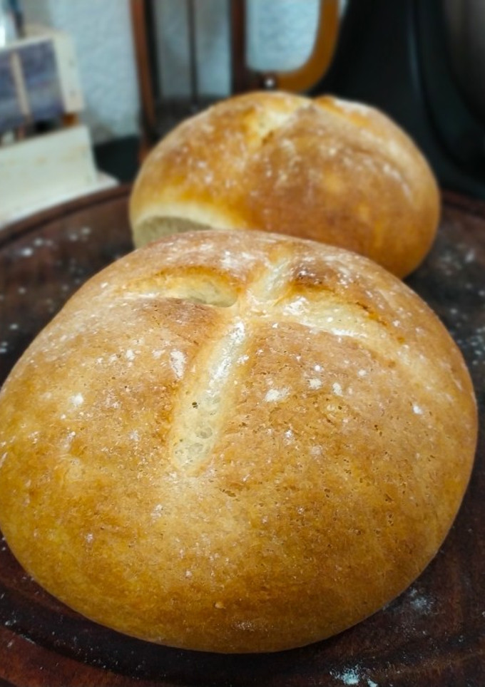 Una foto de Pan de campo