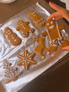 A picture of Ginger and Cinnamon Cookies.