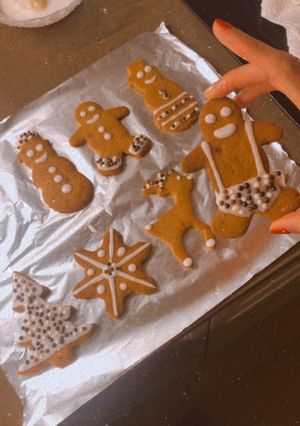 Una foto de Galletas de jengibre y canela