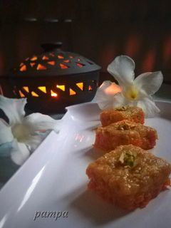 গাজরের টু ইন ওয়ান মিস্টি(gajor r er two in one mishti recipe in Bengali) রেসিপির প্রধান ছবি
