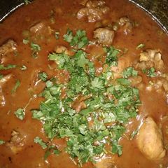 A picture of Chicken curry.