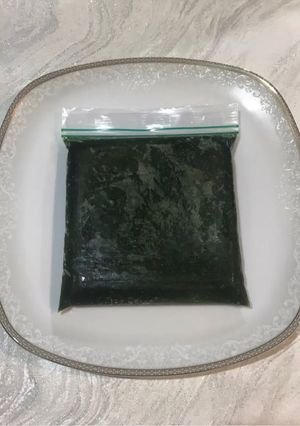 عکسی از دستور سبزی قورمه سبزی ☘️🍃