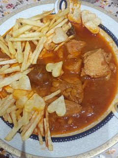 عکسی از دستور قیمه با مرغ