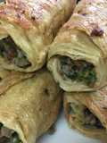 Pork and Tofu Skin Rolls