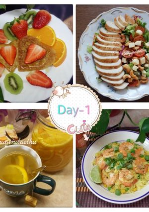 Hình của món What I Eat In A Day - 1 #dailyfood.