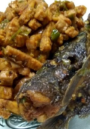 Foto resep Lempe (lele + tempe) sambel kecap ndower