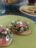Tlacoyos with Nopal Salad