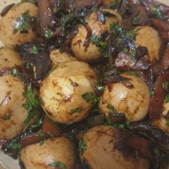 A picture of Chinese Egg Masala.
