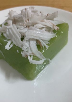 รูปของ ขนมเปียกปูนใบเตย
