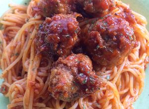 Foto resep Sphagetti with Meat Balls