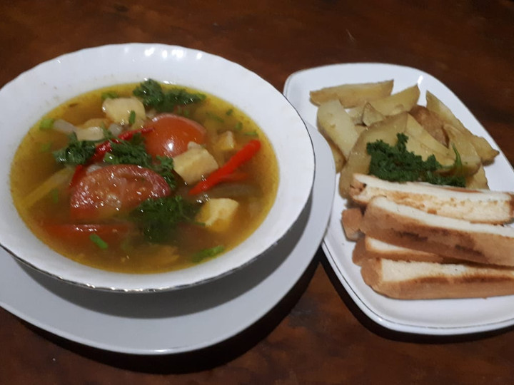 Resep Sup ikan 2 (fillet dori) yang Bikin Ngiler