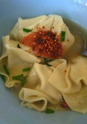 Foto resep Pangsit rebus ekonomis