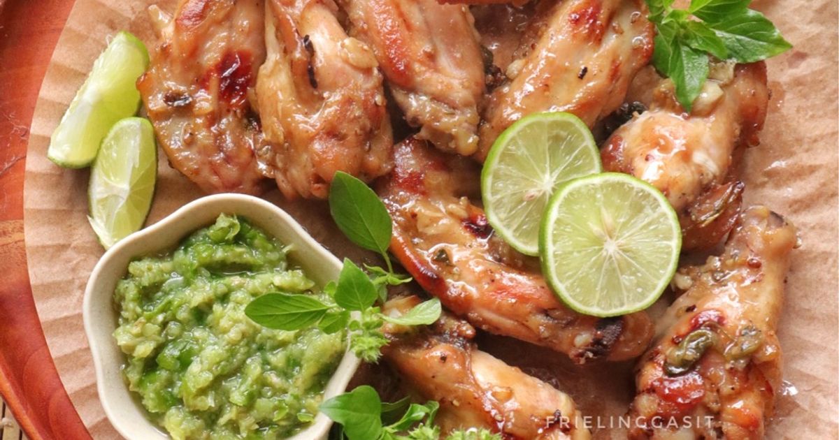 Sayap Ayam Panggang ala Thailand