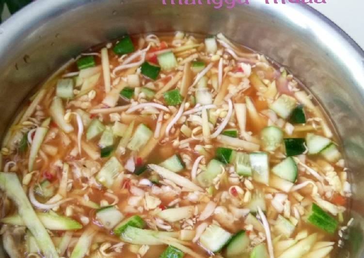 Rujak Cuka Sayur Mangga Muda