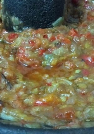 Foto resep Sambel ikan peda