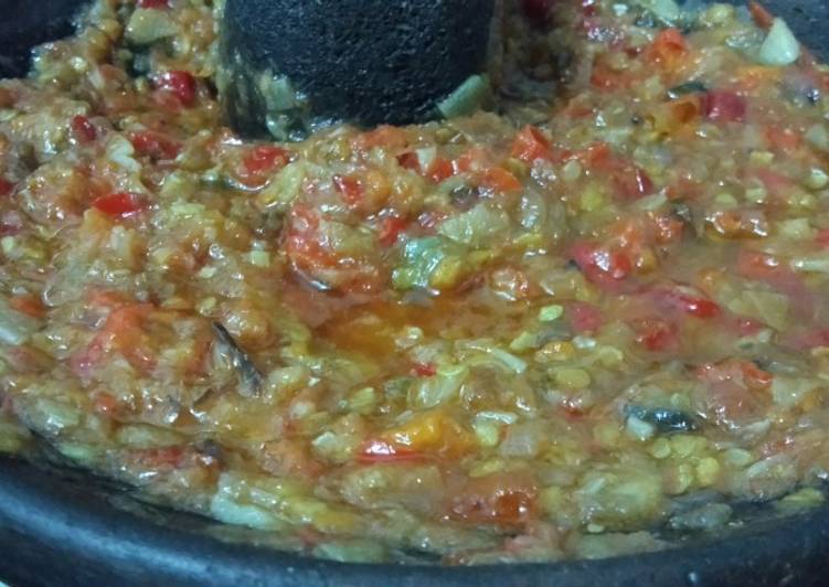 Resep Sambel ikan peda Lezat