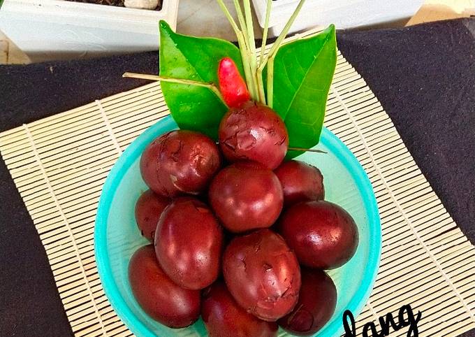 Resep  membuat Telur Pindang untuk Idul Adha  sempurna