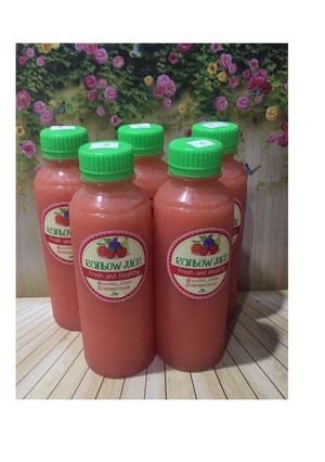 Foto resep Diet Juice Mango Apple Soursop Raspberry