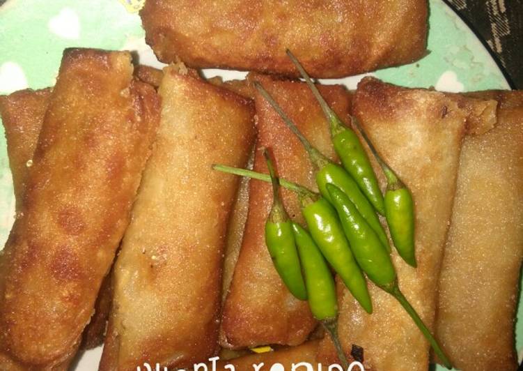 Cara Gampang Membuat Lumpia Rebung, Lezat Sekali