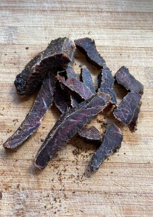 A picture of Biltong.