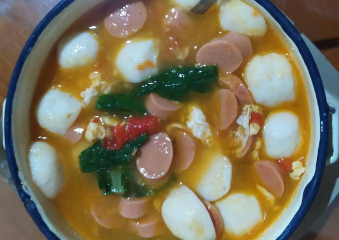 Cara bikin 02. Seblak seafood (tanpa kerupuk) Cara bikin 02. Seblak seafood (tanpa kerupuk)