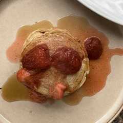 Una foto de Hot cakes de avena sin plátano