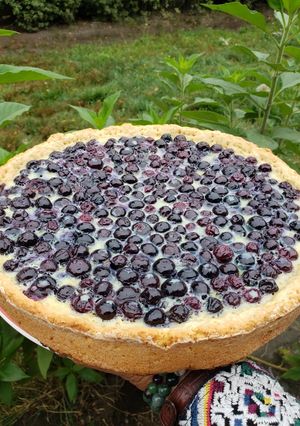 Una foto de Kuchen de Arándano