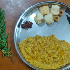 Sambar recipe/bisibelebath A picture of Sambar recipe/bisibelebath.