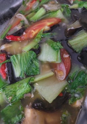 Foto resep Pakcoy Kuah Gurih - Kids Friendly